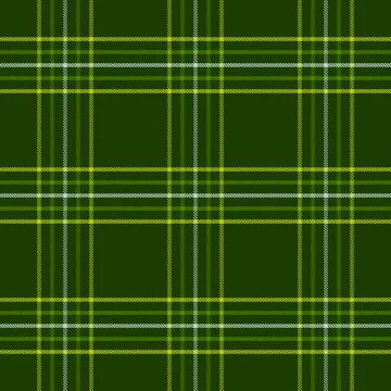Green tartan plaid pattern. Stylish textile design Stock Illustration
