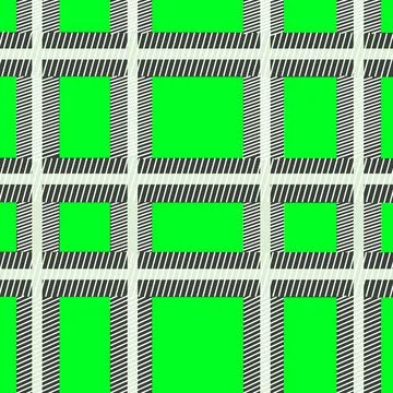 Green tartan seamless pattern Stock Illustration
