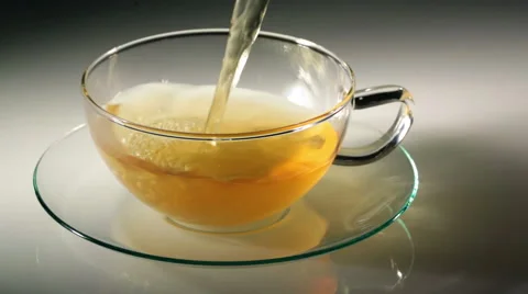 Green tea - detail Vídeo Stock 57723788