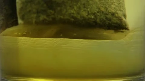 Green Tea Effect HD Stock Footage 8859869