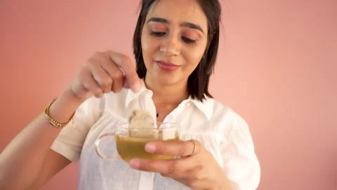 Green tea Stock Footage 328832658