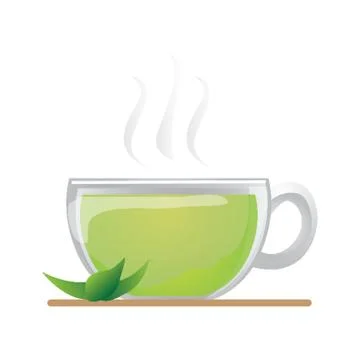 Green Tea Stock-Illustration