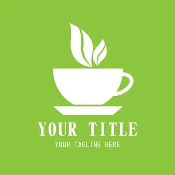 Green Tea Logo Stock Illustration