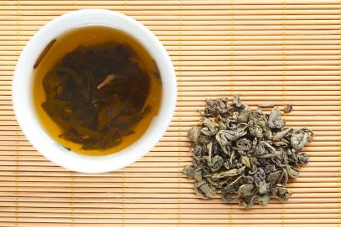 Green tea Stock Photos