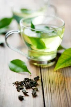 Green tea Stock Photos