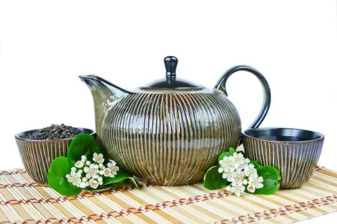 Green tea Foto stock