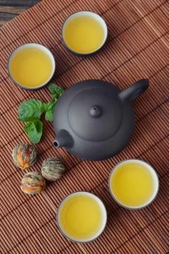 Green tea Stock Photos
