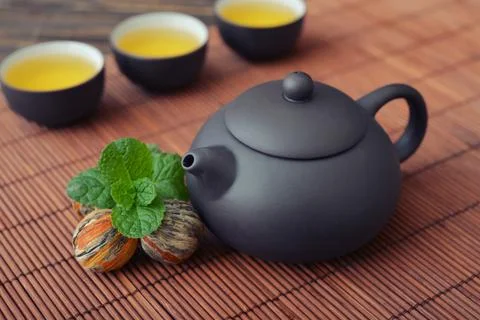 Green tea Stock Photos