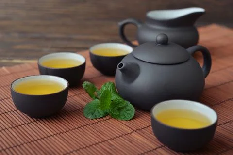 Green tea Stock Photos