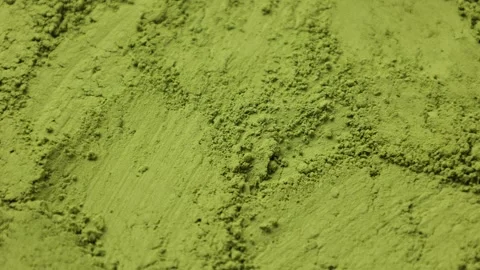 Green tea powder Stock Footage 305425909