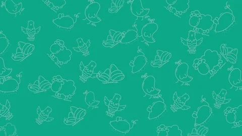 Green Tea Time - A Relaxing Background Animation. Stock Footage 322982750