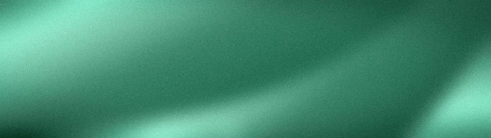 This green teal abstract background features a grainy blur texture with smoot Stock Illustration