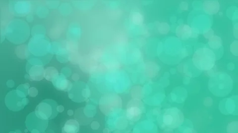 Green teal bubble bokeh background 库存影片 70266114