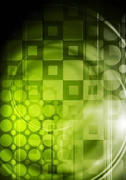 Green tech background. Vector illustration eps 10 Green tech background. V... Stock Photos