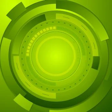 Green tech corporate abstract background Illustrazione stock