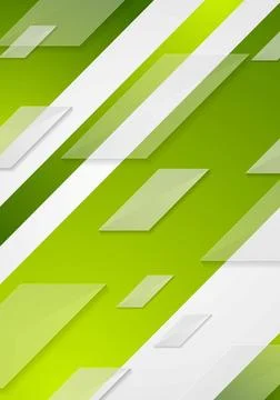 Green tech flyer background Green tech flyer background. Abstract geometri... Stock Photos