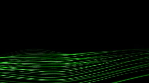 Green Tech Waves Stock Footage 297702795