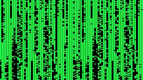 Green Technological Data Simulation Background 4K 60 FPS Stock Footage 273036818