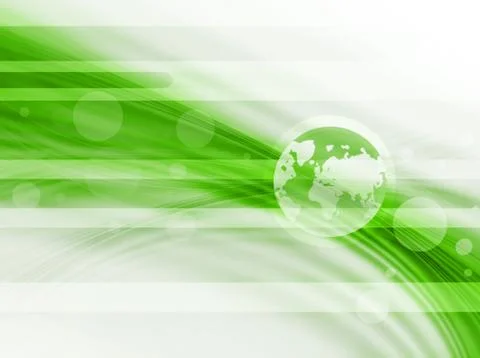 Green technology abstract background Stock Illustration
