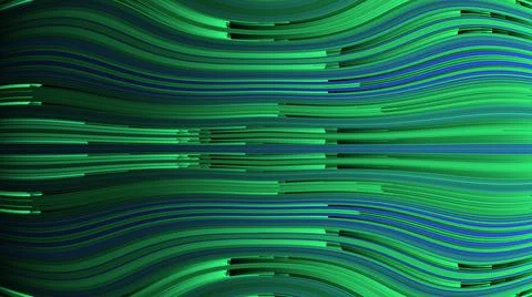 Green technology background. Connection of digital data and big data concept. Stock Illustration