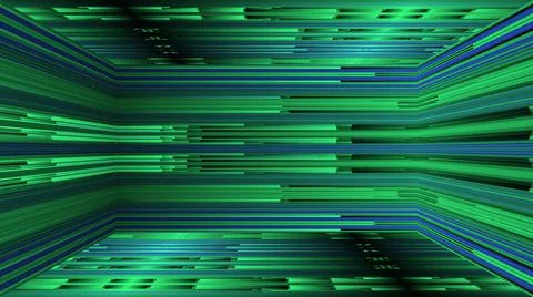 Green technology background. Connection of digital data and big data concept. Stock Illustration