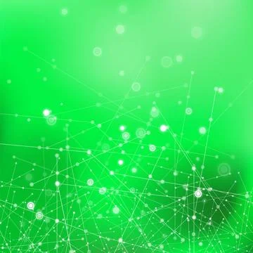 Green Technology Background with Particles Green Technology Background wit... 写真素材