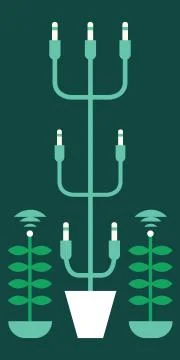 Green Technology Concept Stock Illustration