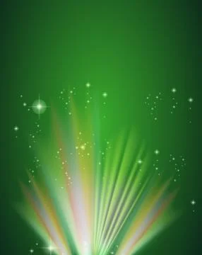 A green template Stock Illustration