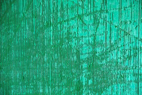 Green texture of corrugated plastic.. Stock Photos