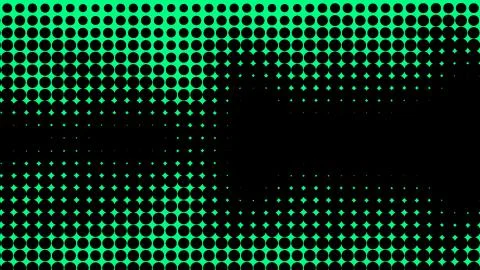 Green texture . Hypnosis halftone psychedelic art . Graphic trendy syntwave b Stock Illustration