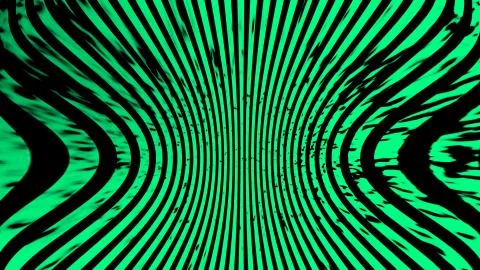 Green texture . Hypnosis halftone psychedelic art . Graphic trendy syntwave b Stock Illustration