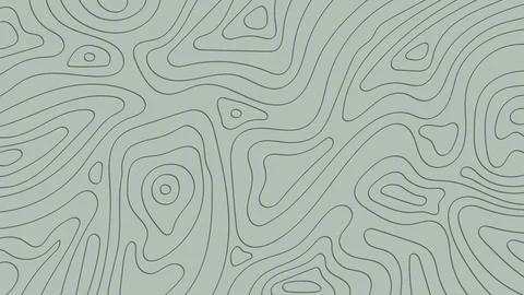 Green Texture Topographic Background Abstract Contour Line Pattern Design.V.. Stockillustratie