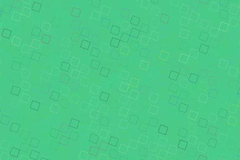 Green textured background with small square patterns Stock Illustration