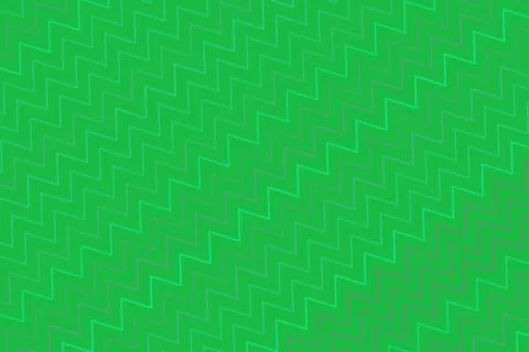 Green textured background with zigzag pattern for design Ilustração Stock
