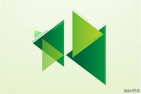 Green theme. Abstract background. EPS 10, free vector Stock Illustration