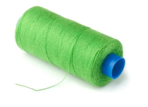 Green thread Stock Photos