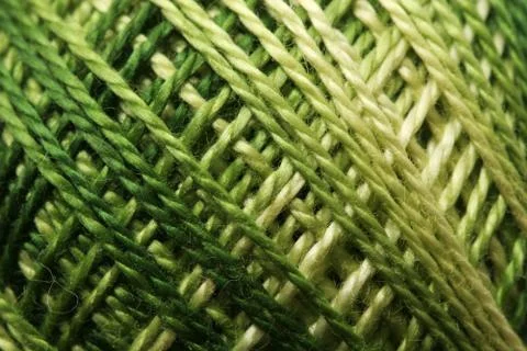 Green threads Stock Photos