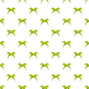 Green tied headscarf pattern forming seamless background 스톡 일러스트