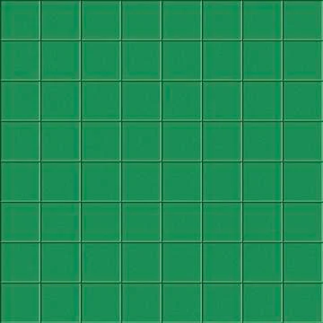 Green Tile Stock Illustration
