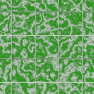 Green tile seamless background Stock Illustration