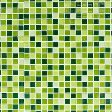 Green tile wall Stock Photos