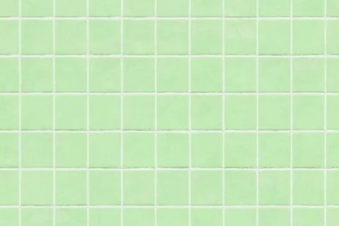 Green tile wall texture background Stock Photos