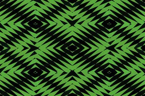 Green tiled spiky pattern Textured green tiled diamond shapes pattern Copy... Foto stock