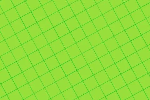 Green tiled surface with a pattern of squares and lines Illustrazione stock