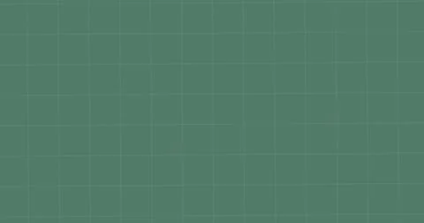 Green tiled wall with grid pattern, perfect for backgrounds or design projects Stock Photos
