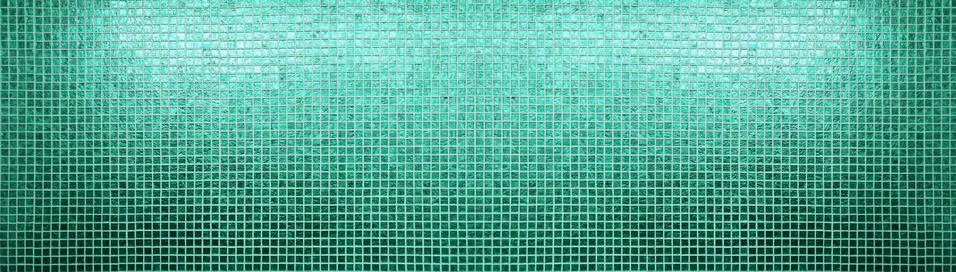 Green tiles pattern Stock Photos