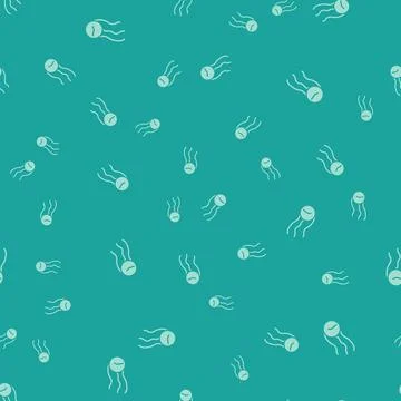 Green Time flies on the clock icon isolated seamless pattern on green background Stock Illustration