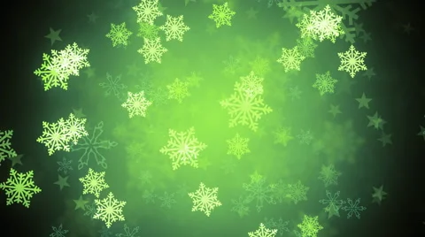 Green Tinted Flakes Stock Footage 44697446