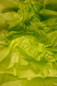 Green Tissue paper Stock Photos