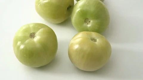 Green tomatoes Video stock 101057834